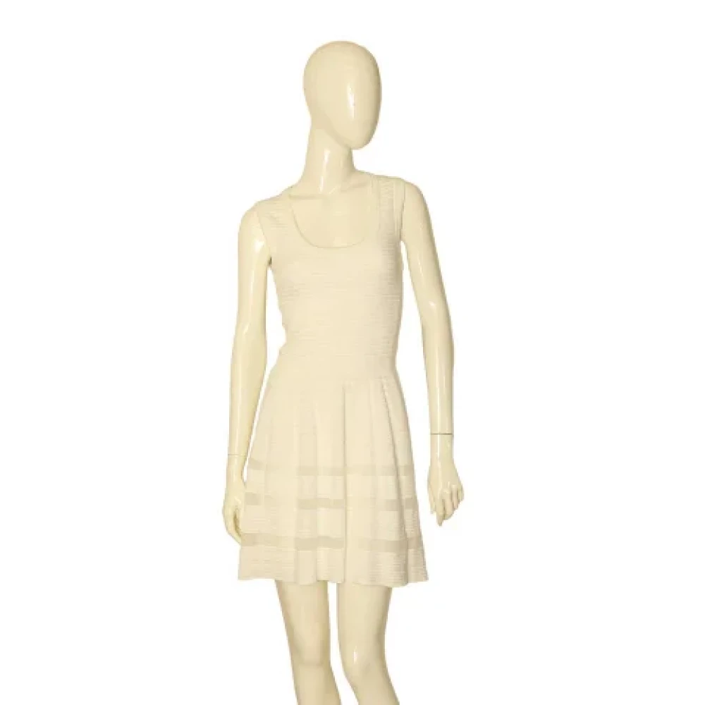 Missoni Pre-owned Cotton dresses White Dames