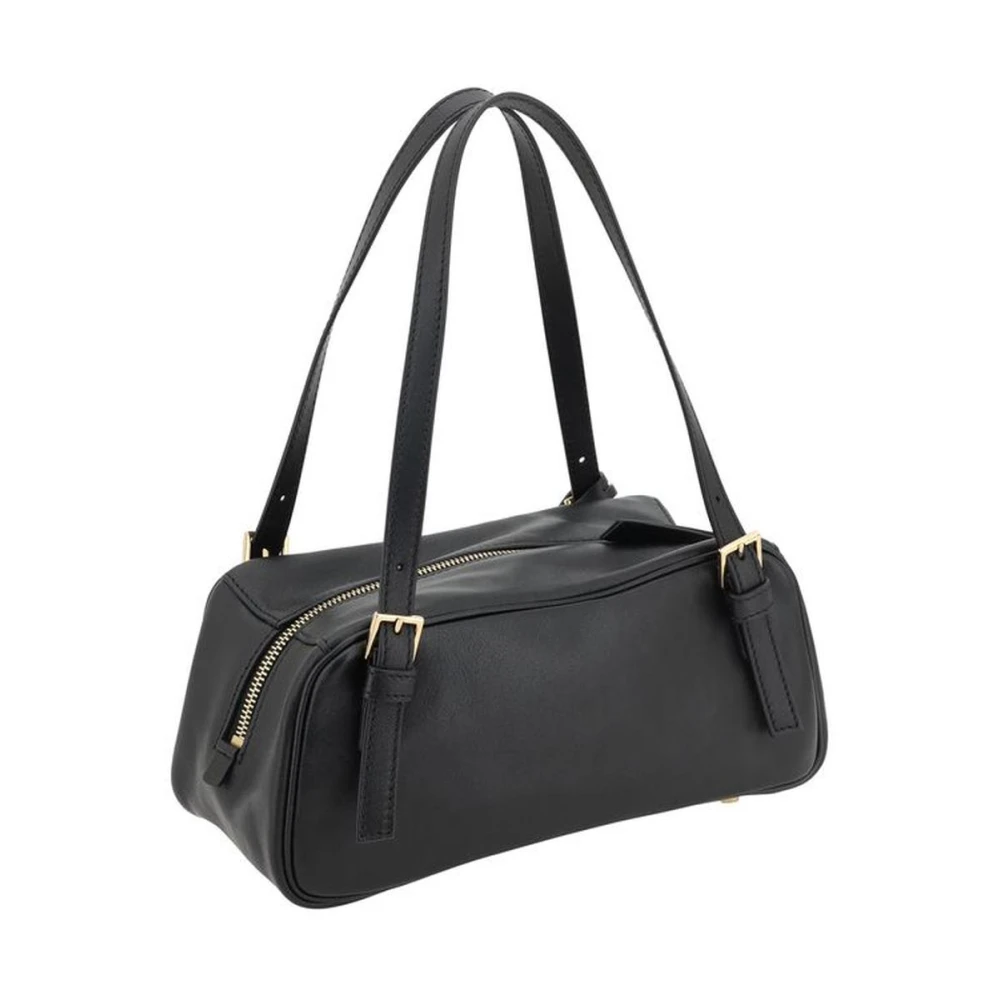 Versace Schoudertas met Medusa Logo Bedel Black Dames