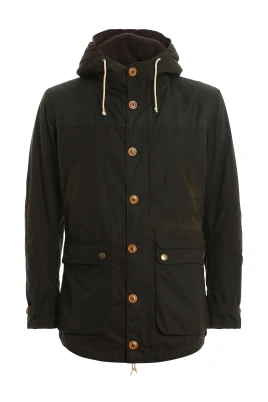 Grön Bomull Game Parka Jacka