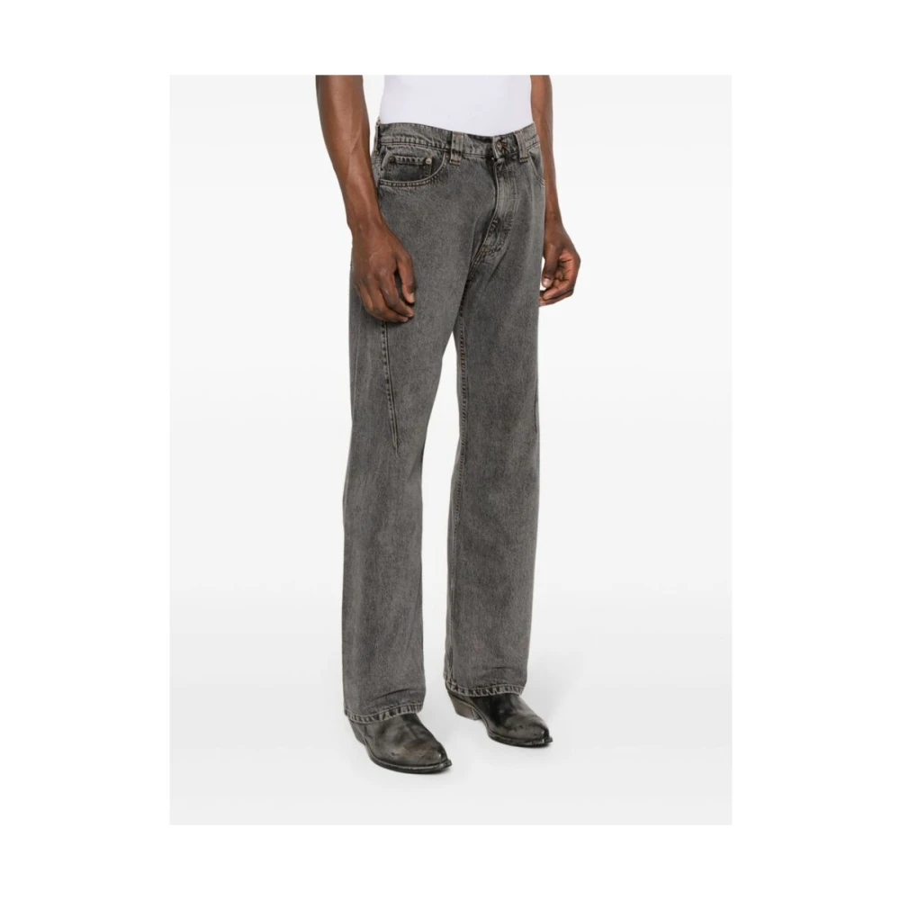 Y Project Straight Jeans Gray Heren