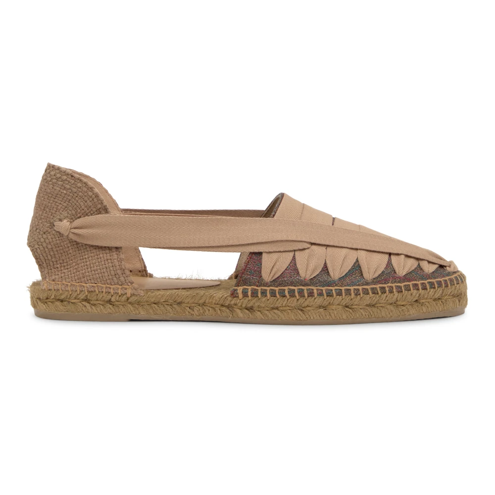 Castañer Norman Etro T 272 · Platte Espadrille Beige Heren