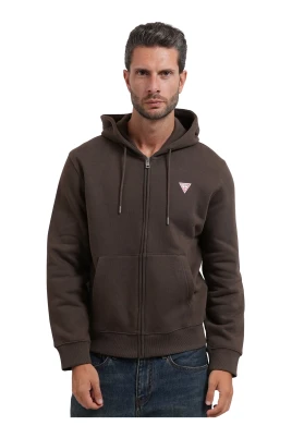 Triangle Logo Full-Zip Sweatshirt