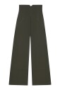 soto-pantalon-en-lin-vert-fonce