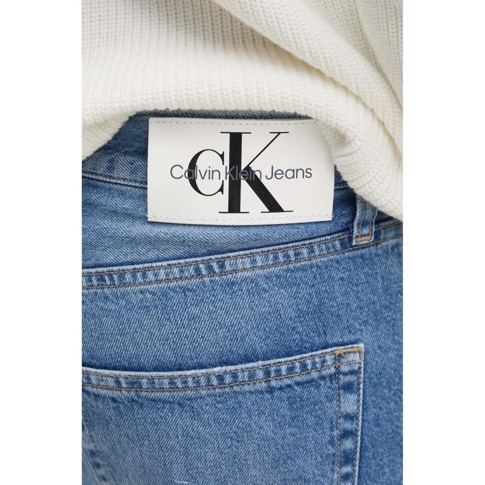 Calvin Klein Vernietigde Denim Jeans Blue Heren