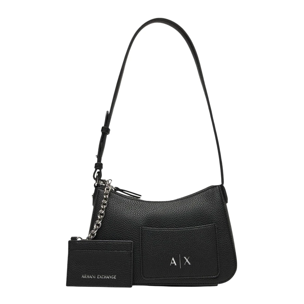 Armani Exchange Women's Black Small Shoulder Bag