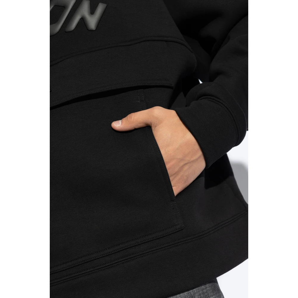 Dsquared2 Sweatshirt met logo Black Heren