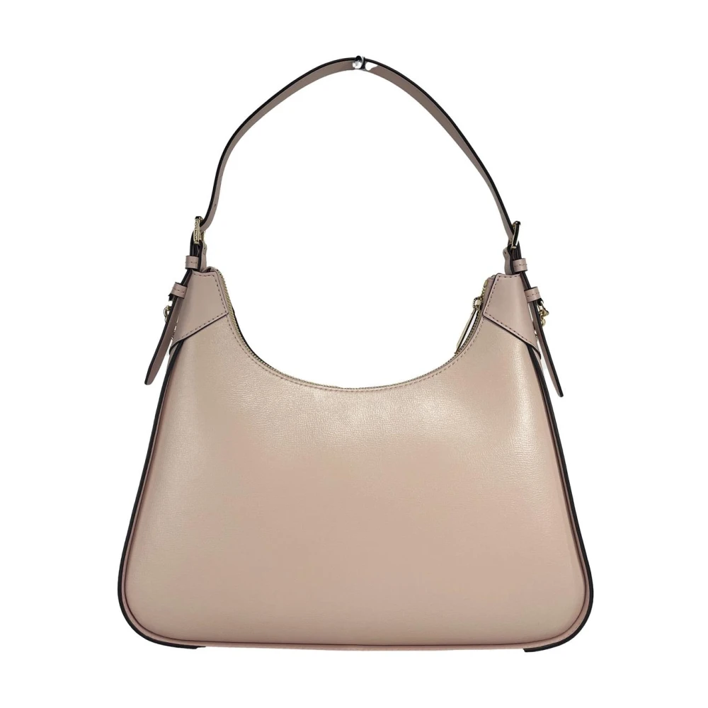 Michael Kors Stijlvolle Leren Schoudertas met Ketting Pink Dames