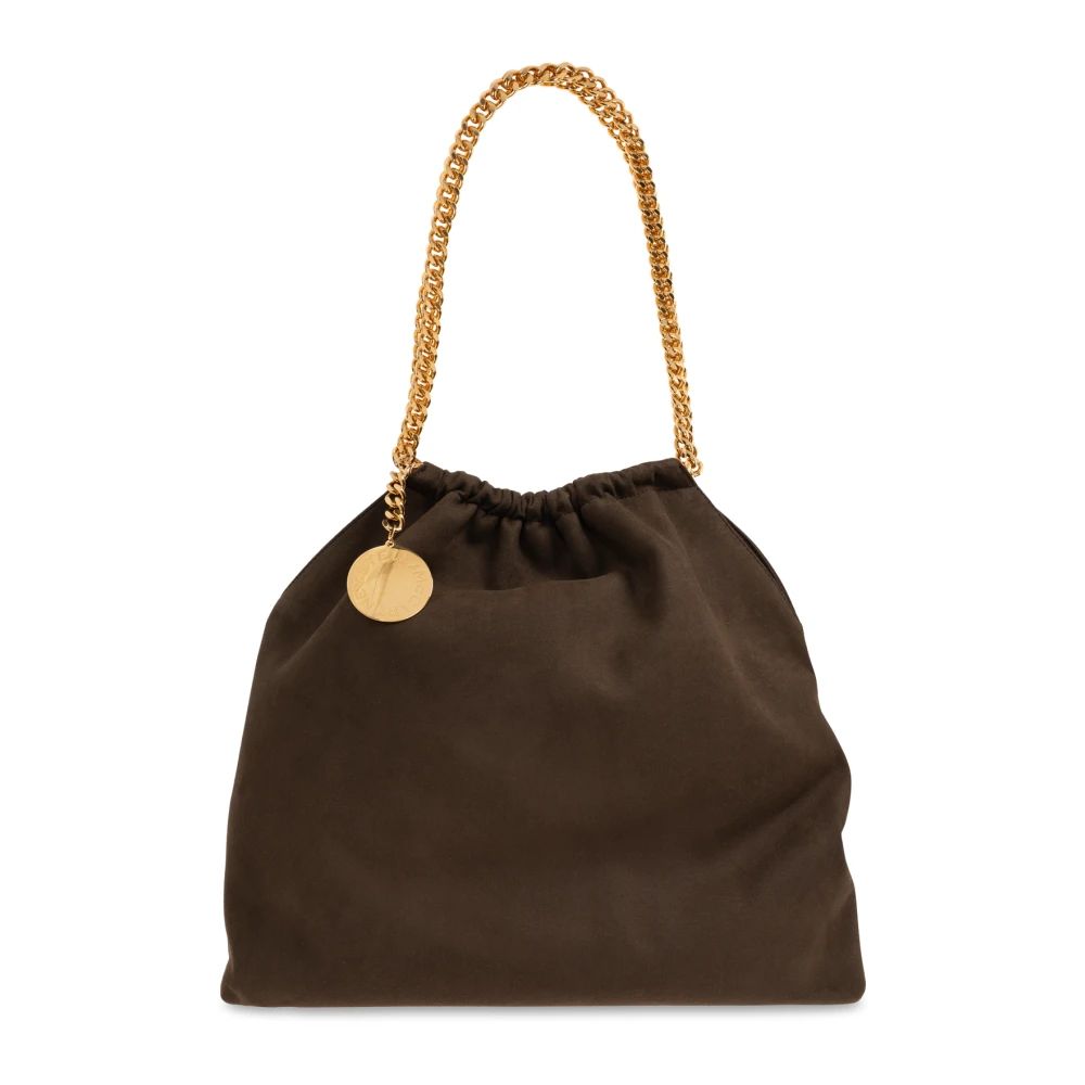 Stella Mccartney Brun Falabella Medium Axelväska