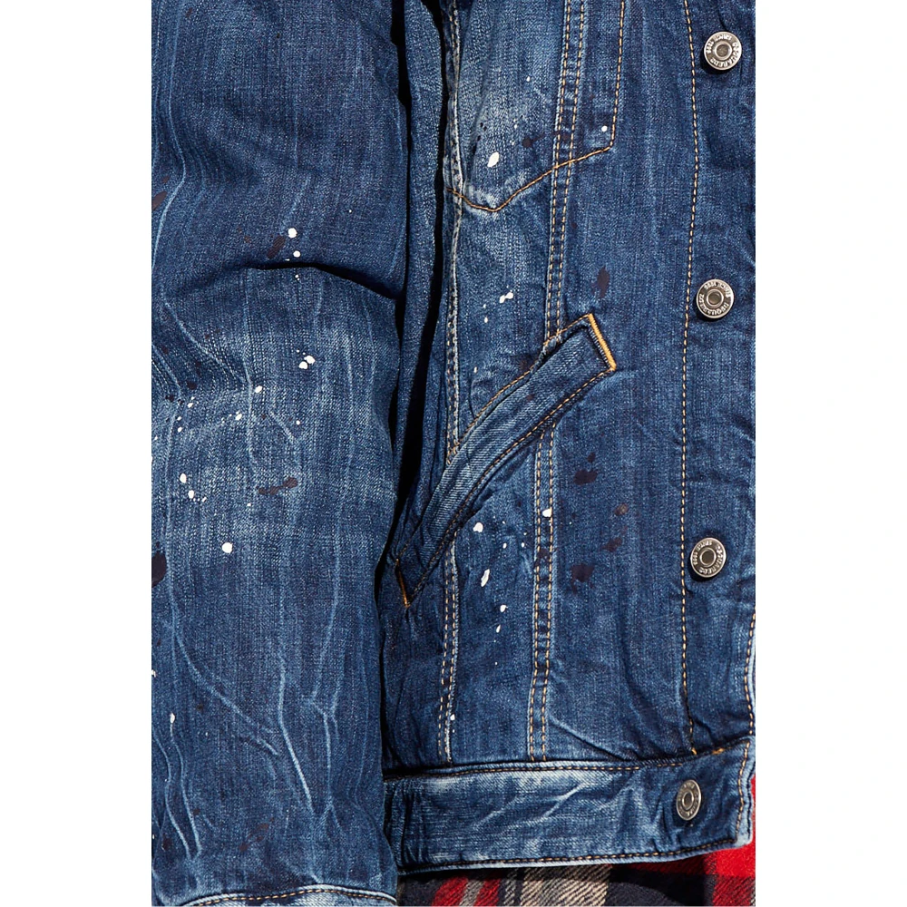 Dsquared2 Denim jas Blue Dames