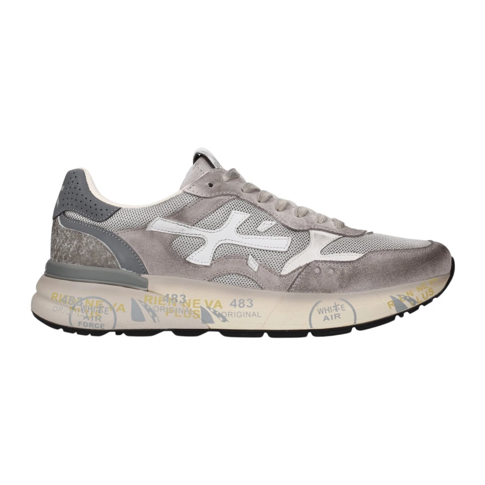 Premiata Men's Gray Sneakers, 7 Uk, Mick Sneaker