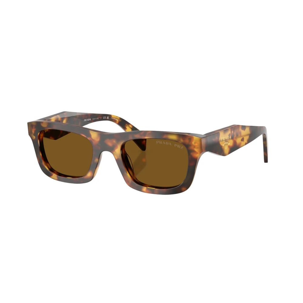 Prada Square Sunglasses - Female - Sunglasses - Brown - 50 Mm - Accessories