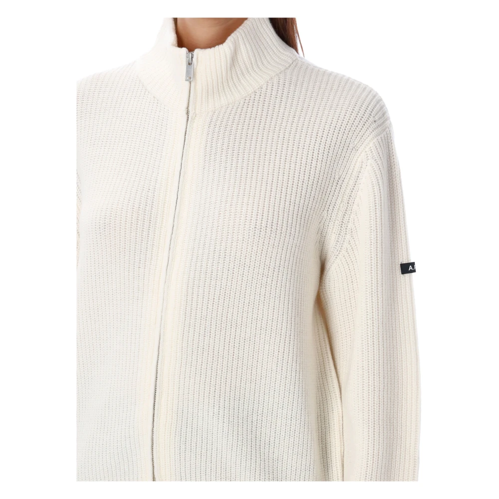 A.p.c. Trui met kabelbreipatroon Beige Dames