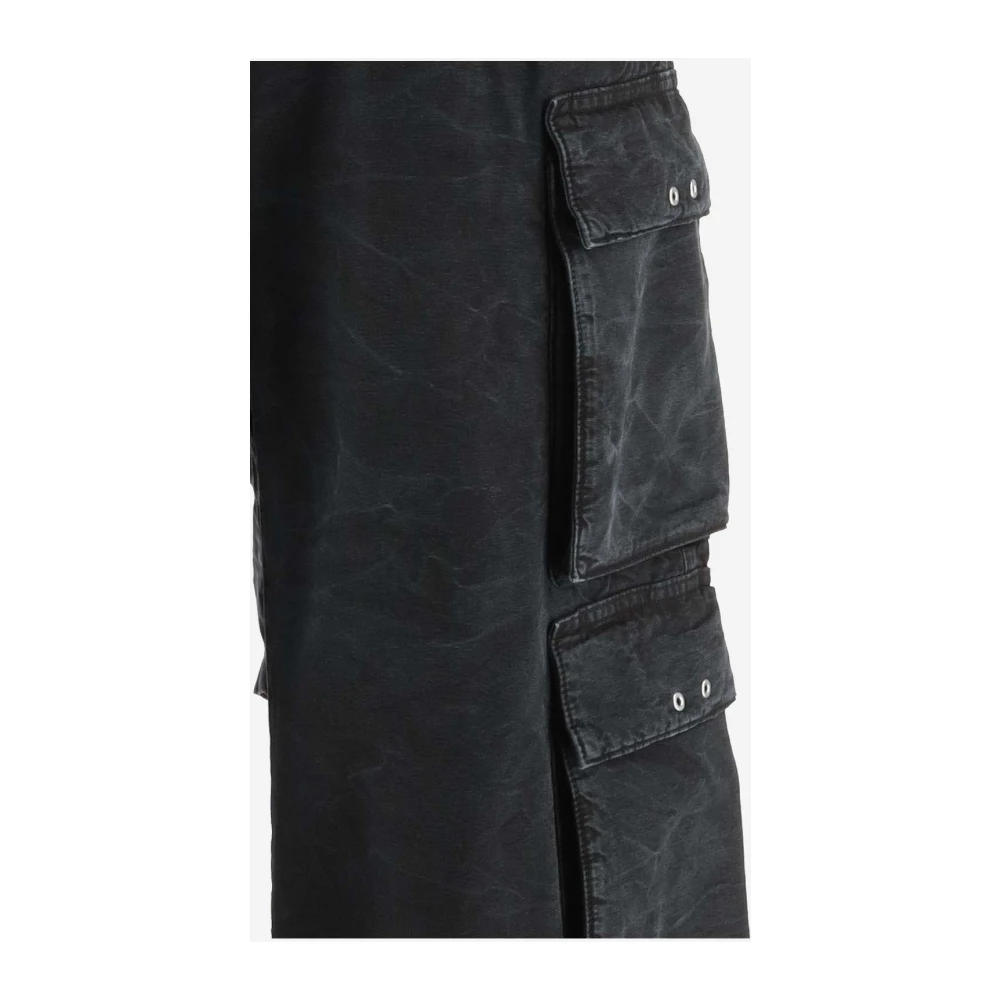 44 Label Group Wijde Broek Zomerse Stijl Black Heren
