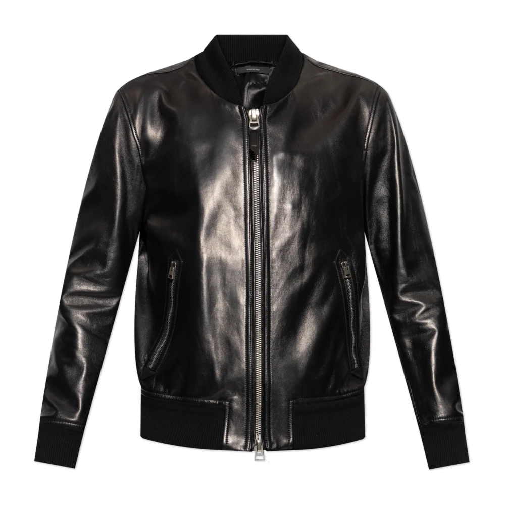 Jackets > Leather Jackets - - Tom Ford - Modalova