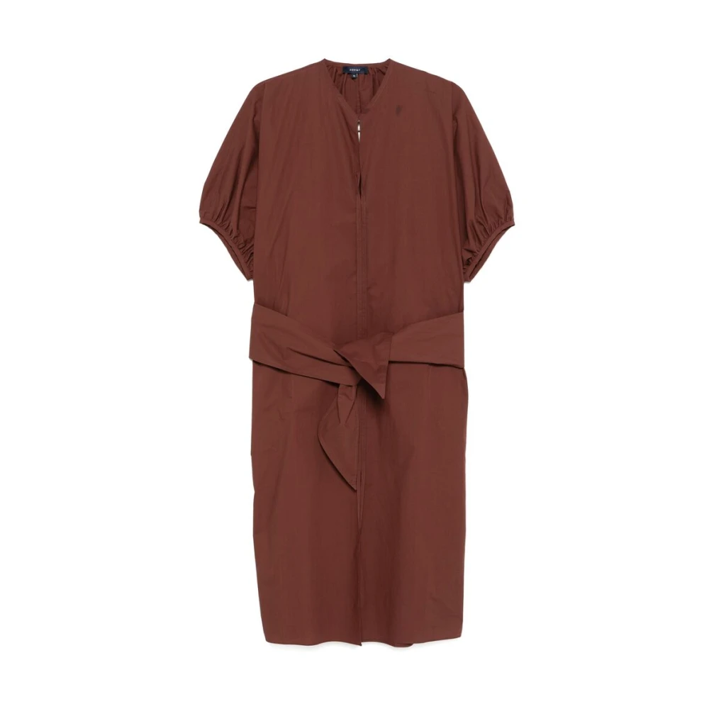 Soeur Kastanjebruine Jurk met Verstelbare Taille Brown Dames