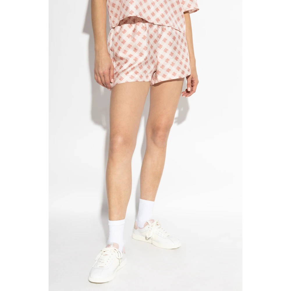 Amiri Zijden shorts Pink Dames