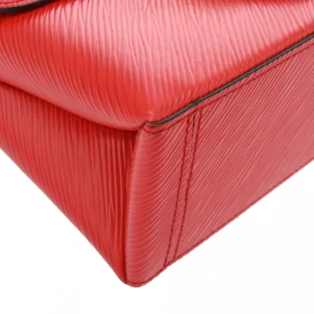 Louis Vuitton Vintage Pre-owned Leather louis-vuitton-bags Red Dames