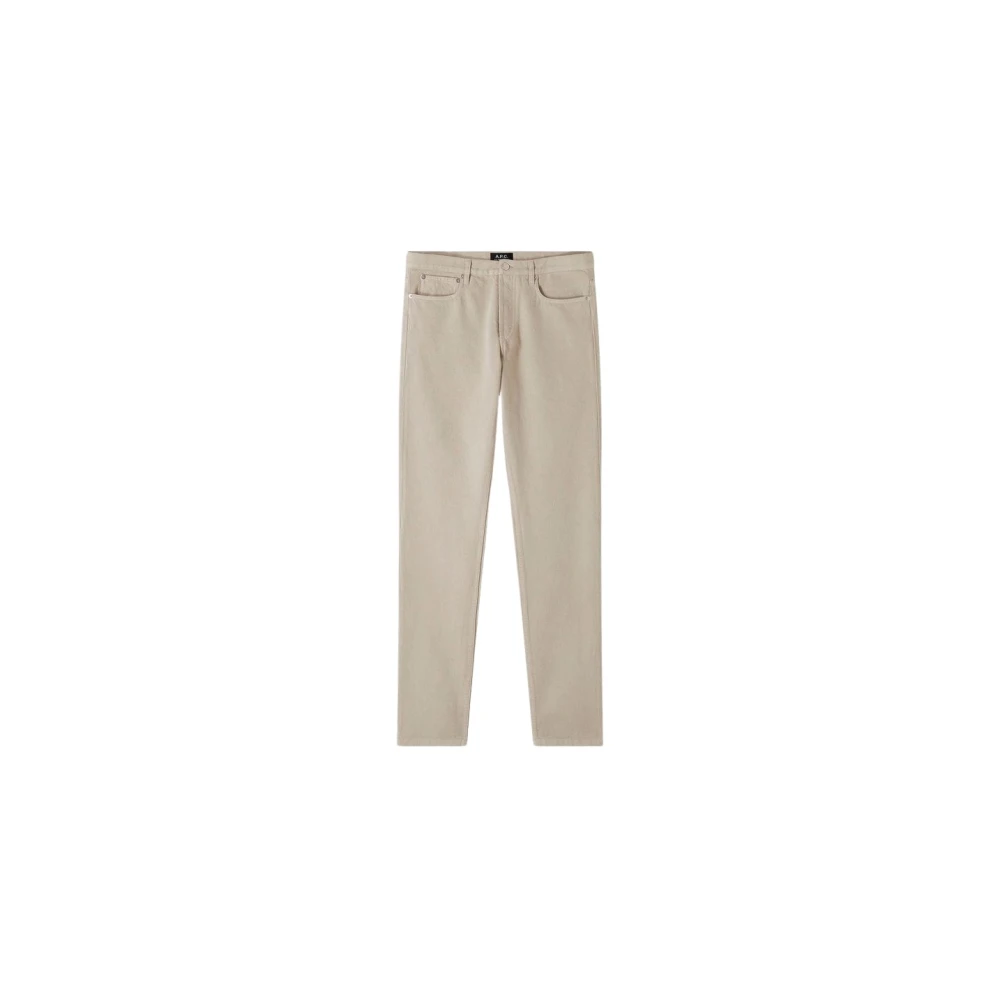 A.p.c. Petit New Standard Jeans Taupe Beige Heren