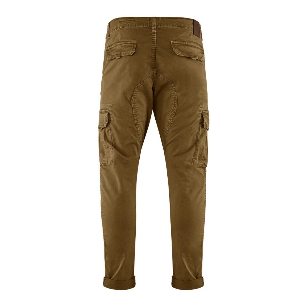 BomBoogie Slim Fit Cargo Pants Brown Heren