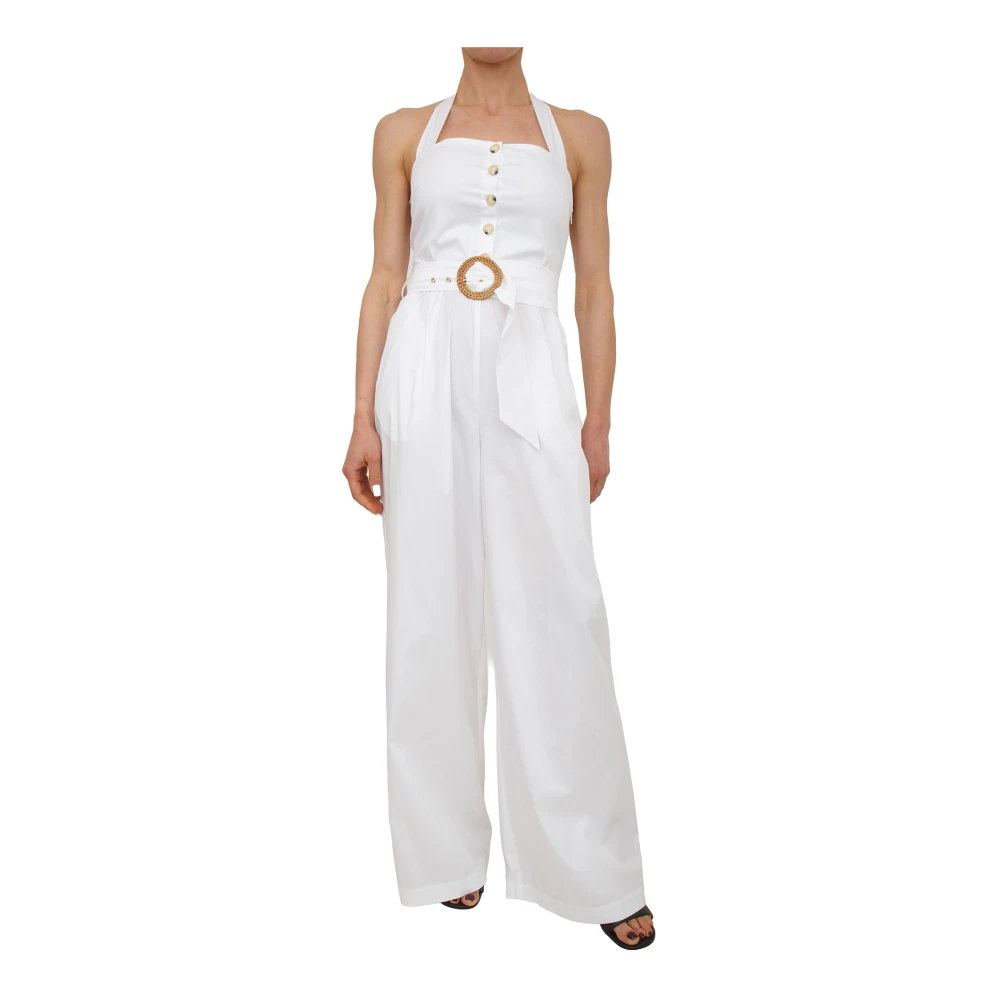 Fracomina Mujer Blanco - Mono Largo - Jumpsuits & Playsuits - Xs