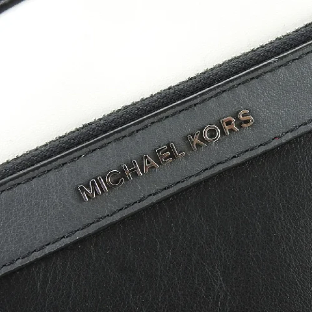 Michael Kors Pre-owned Leather shoulder-bags Black Dames