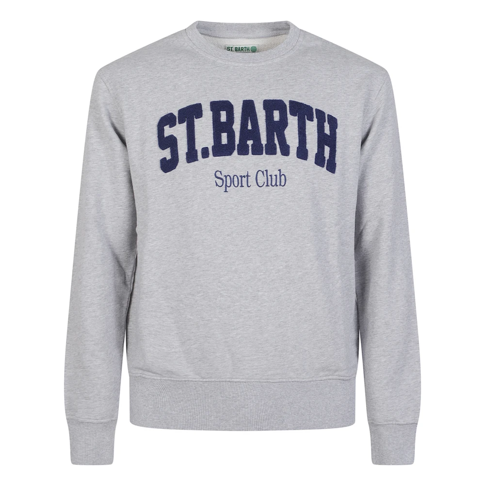 Mc2 Saint Barth Men's Gray Ponza Sweatshirt - Sweatshirts - M - Sweatshirts & Hoodies