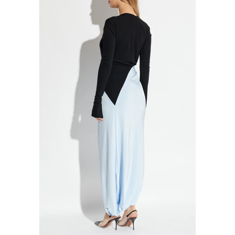 Victoria Beckham Jurk met lange mouwen Blue Dames