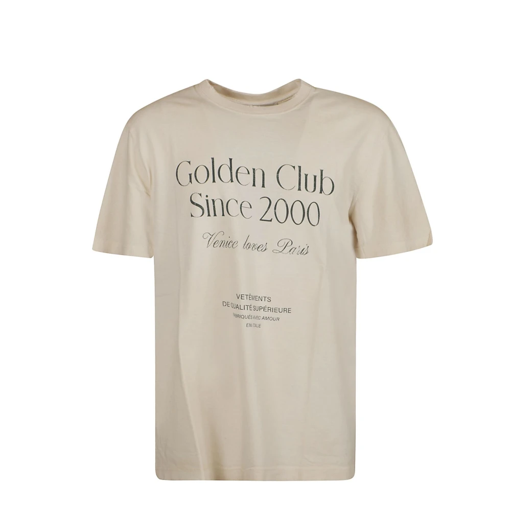 Golden Goose T-Shirts White Heren