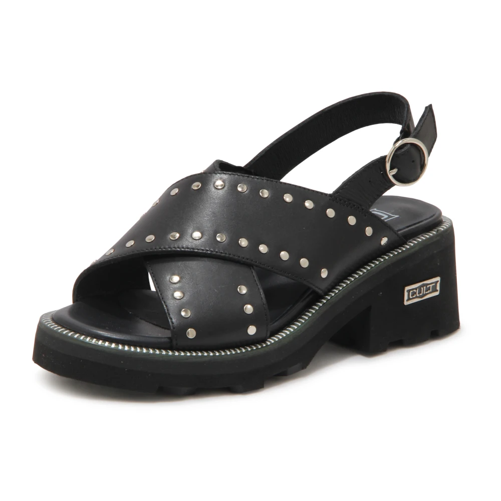 Cult Damen Schwarz Schuhe, K, 38 Eugröße: