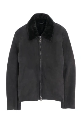 Lammläder Shearling Jacka