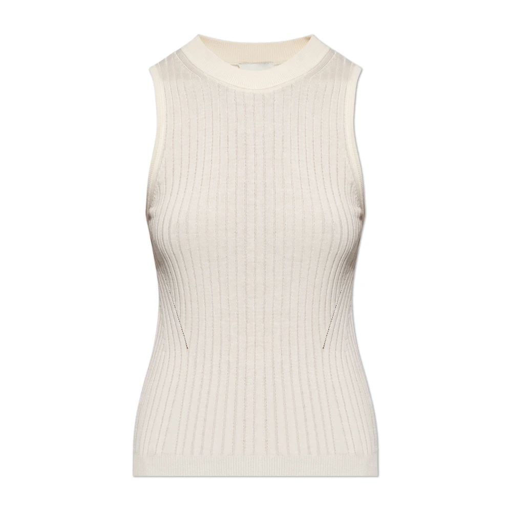 Birgitte Herskind Ribbed Top Anna Beige Dames