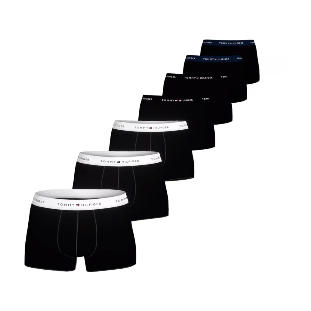 Tommy Hilfiger 7-Pack Stretch Katoenen Boxershorts Multicolor Black Heren