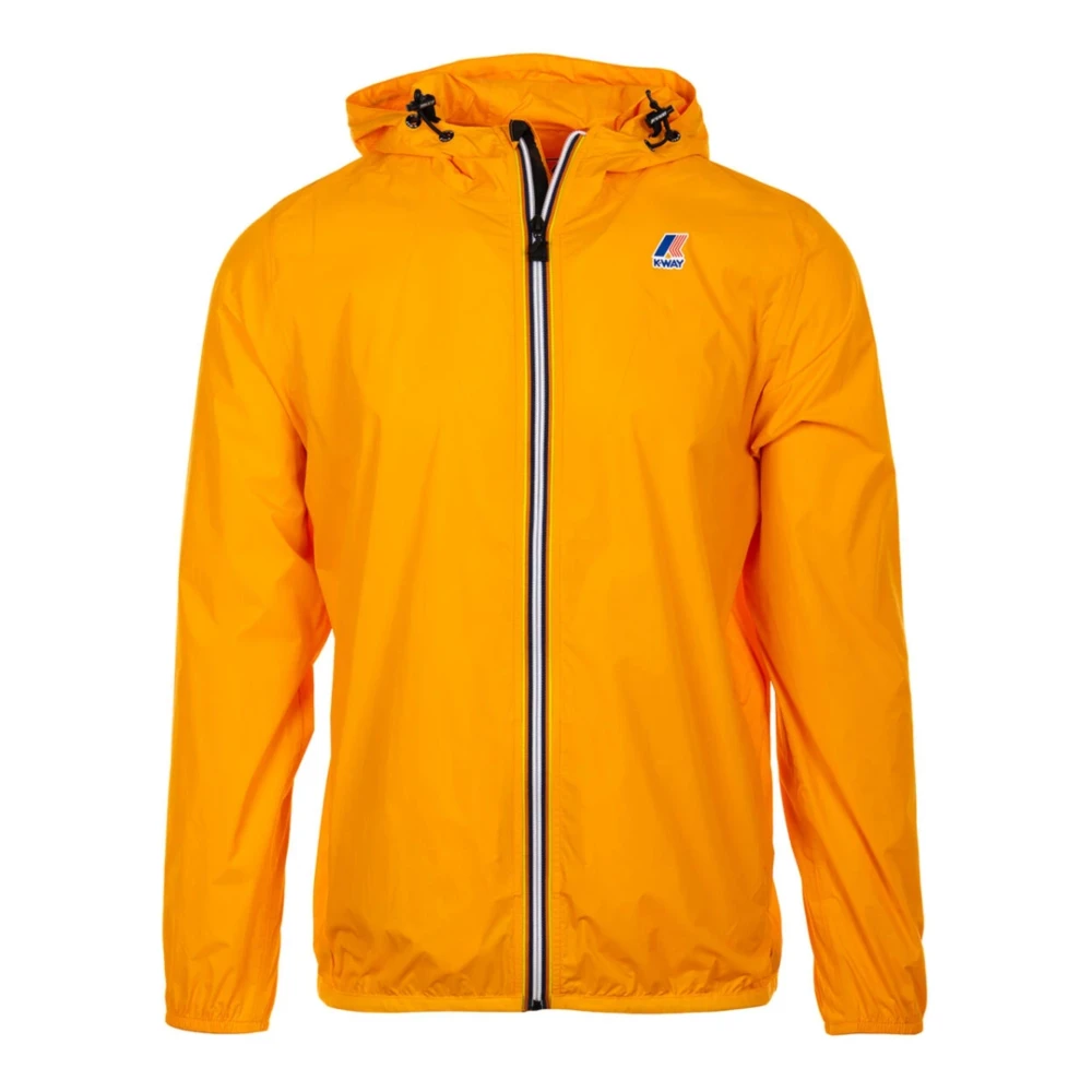 K-Way Men's Orange Le Vrai 4.0 Claude Jacket