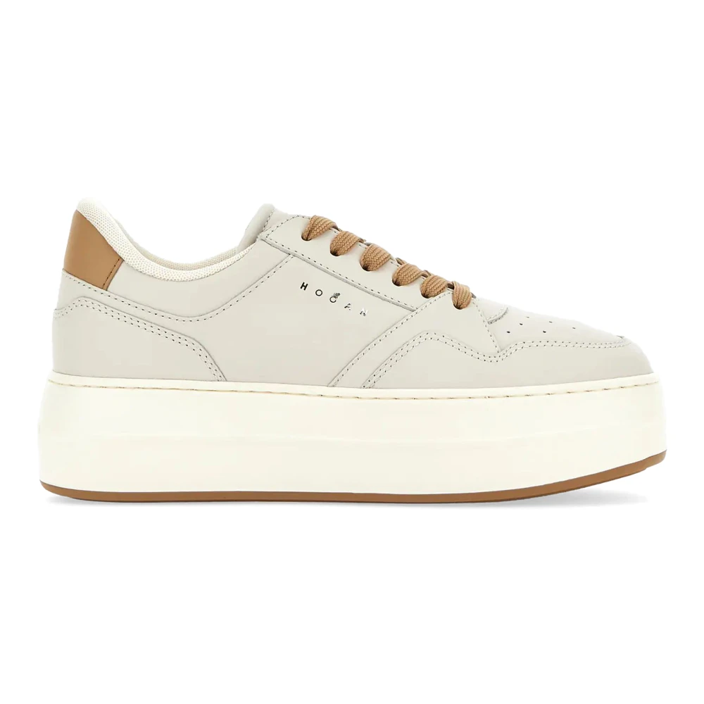 Hogan Urban Chic Skyscraper Sneakers Dames Schoenen Beige