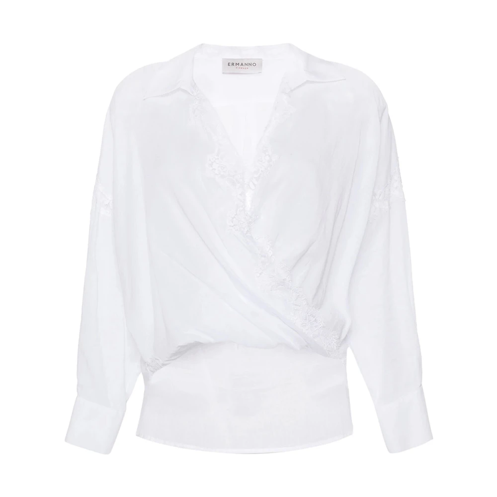 Ermanno Scervino Stijlvolle Overhemden voor Mannen en Vrouwen White Dames