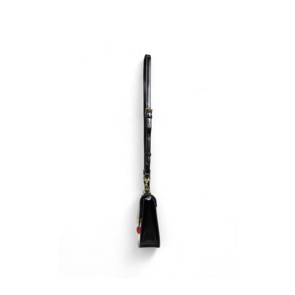 Love Moschino Moderne polyurethaan dameshandtas collectie Black Dames