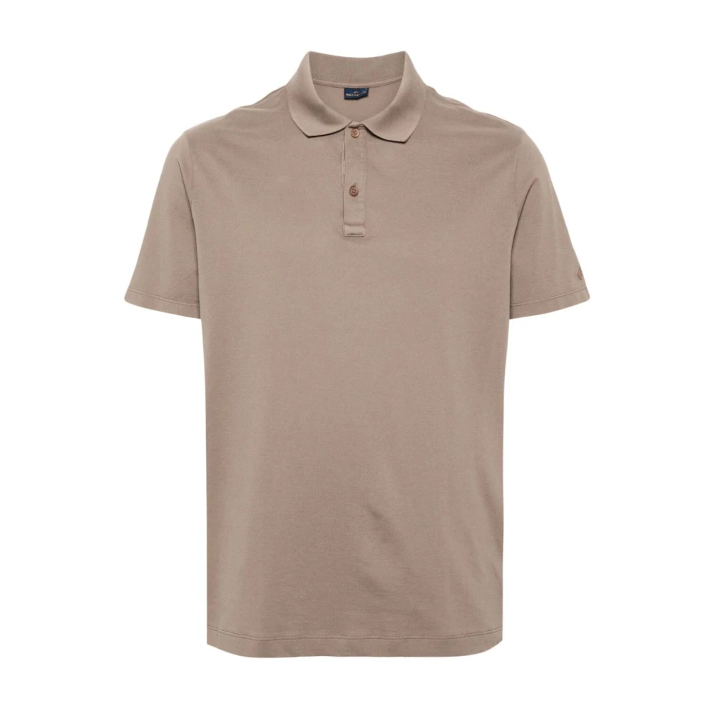 PAUL & SHARK Heren Katoenen Polo Beige Heren