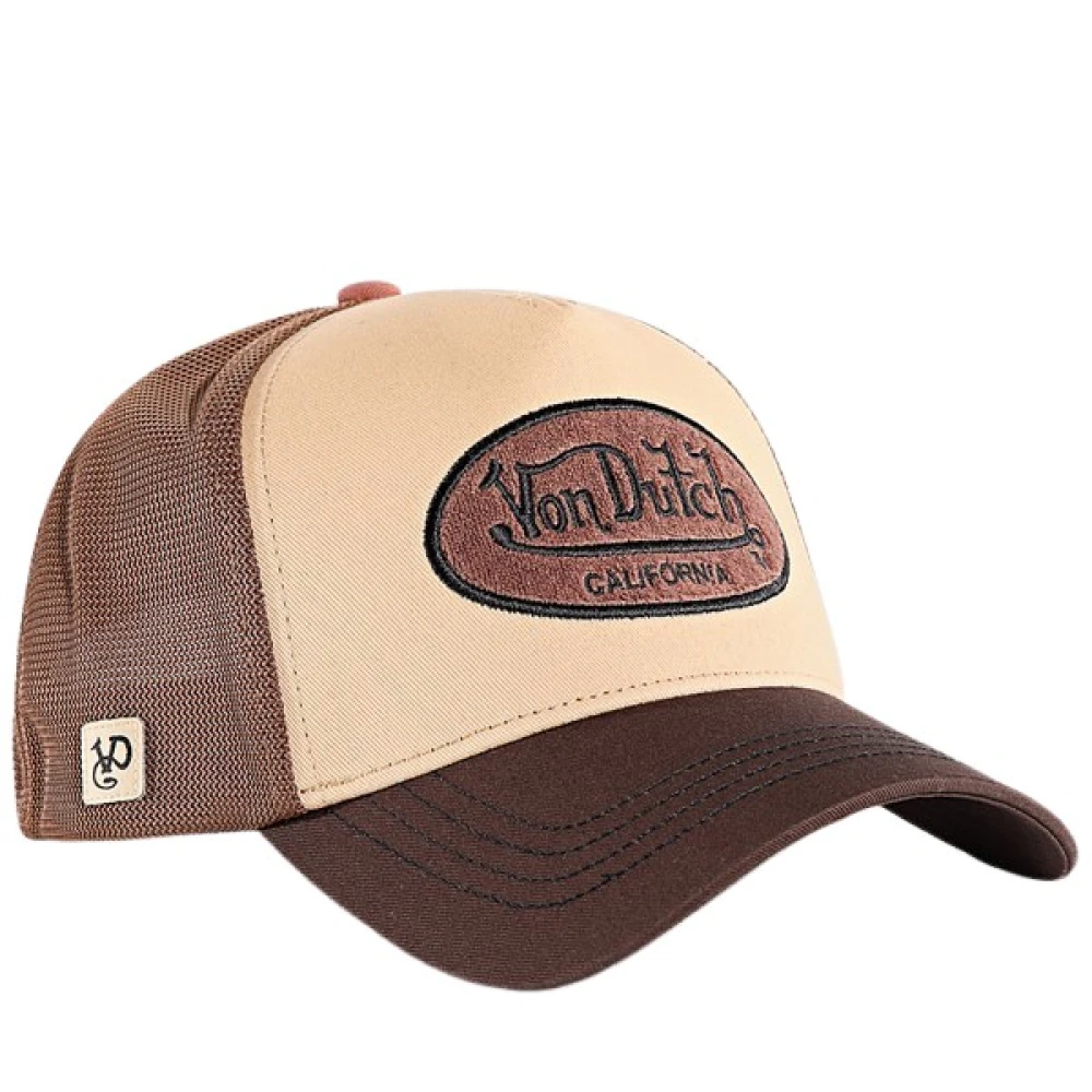Von Dutch Bruine Terry Trucker Cap Brown Unisex