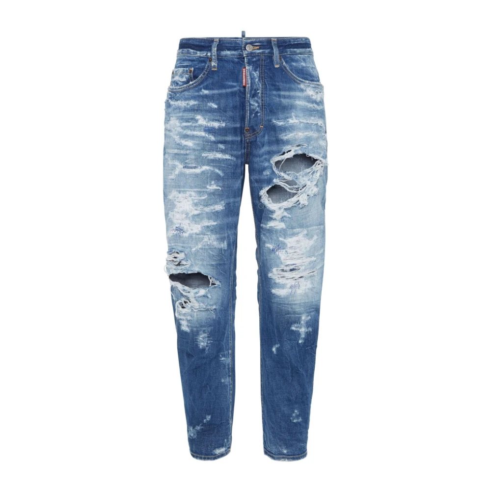 Dsquared2 Stijlvolle Jeans voor Mannen en Vrouwen Blue Heren