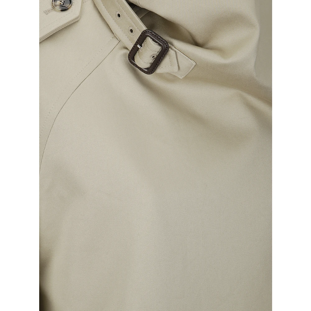 Courrèges Schuine Trenchcoat Beige Dames