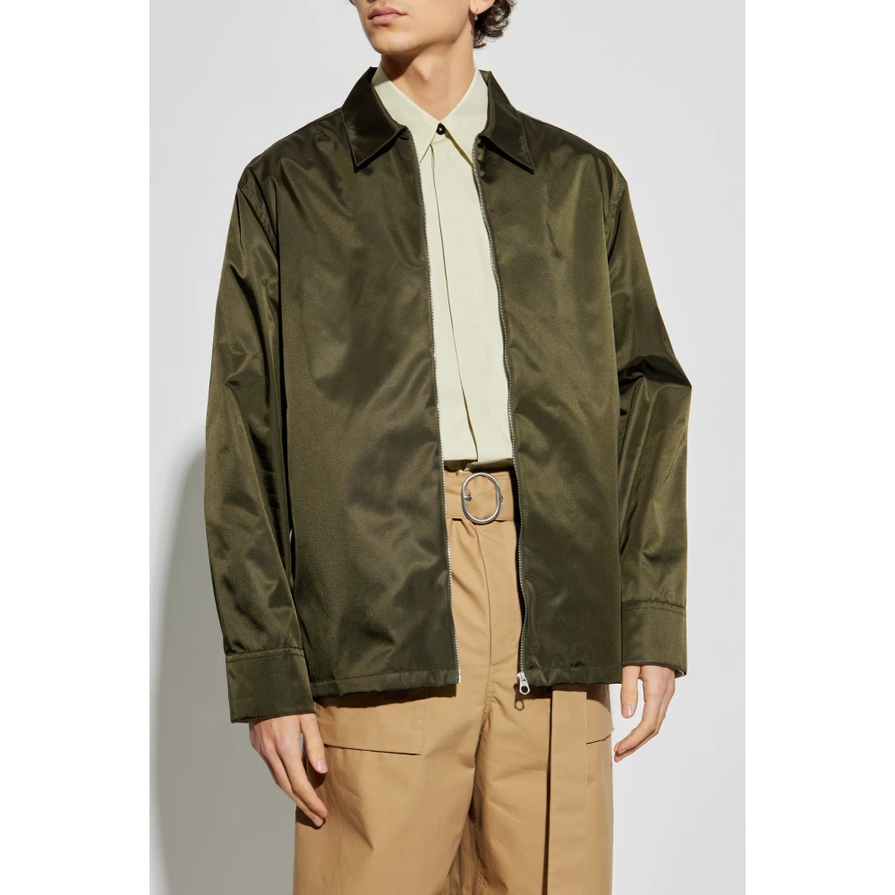 Jil Sander Jas met zakken Green Heren