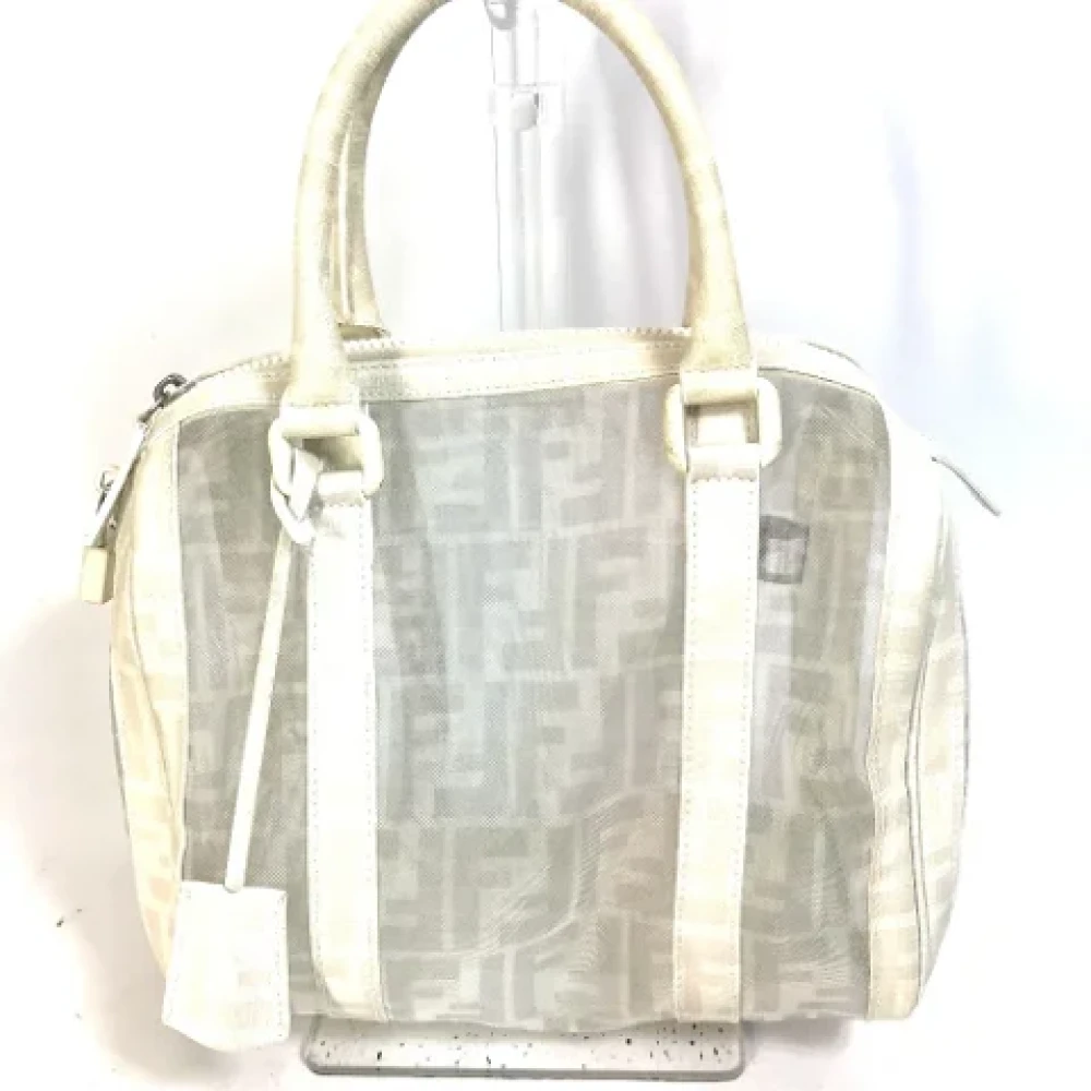 Fendi Vintage Pre-owned Leather fendi-bags White Dames
