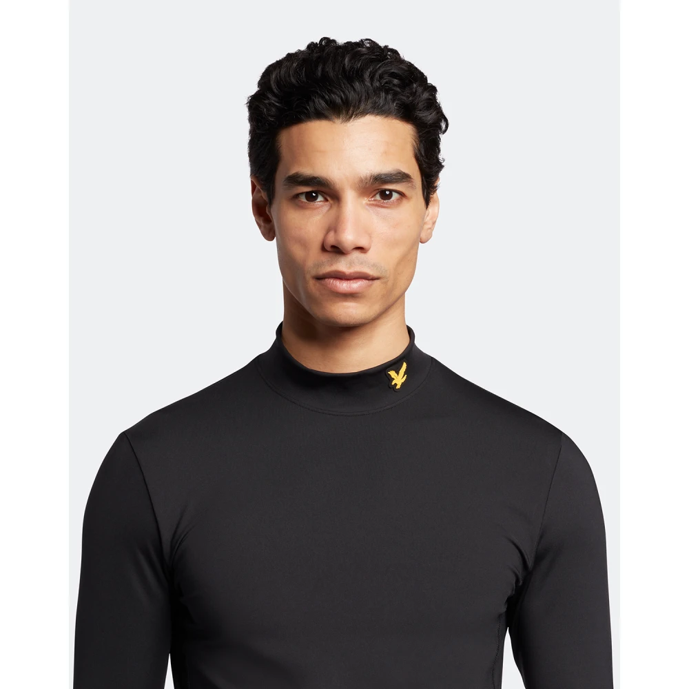Lyle & Scott Tech Baselayer Knitwear Black Heren