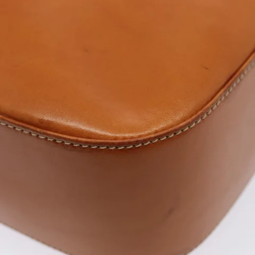 Burberry Vintage Pre-owned Leather totes Brown Dames