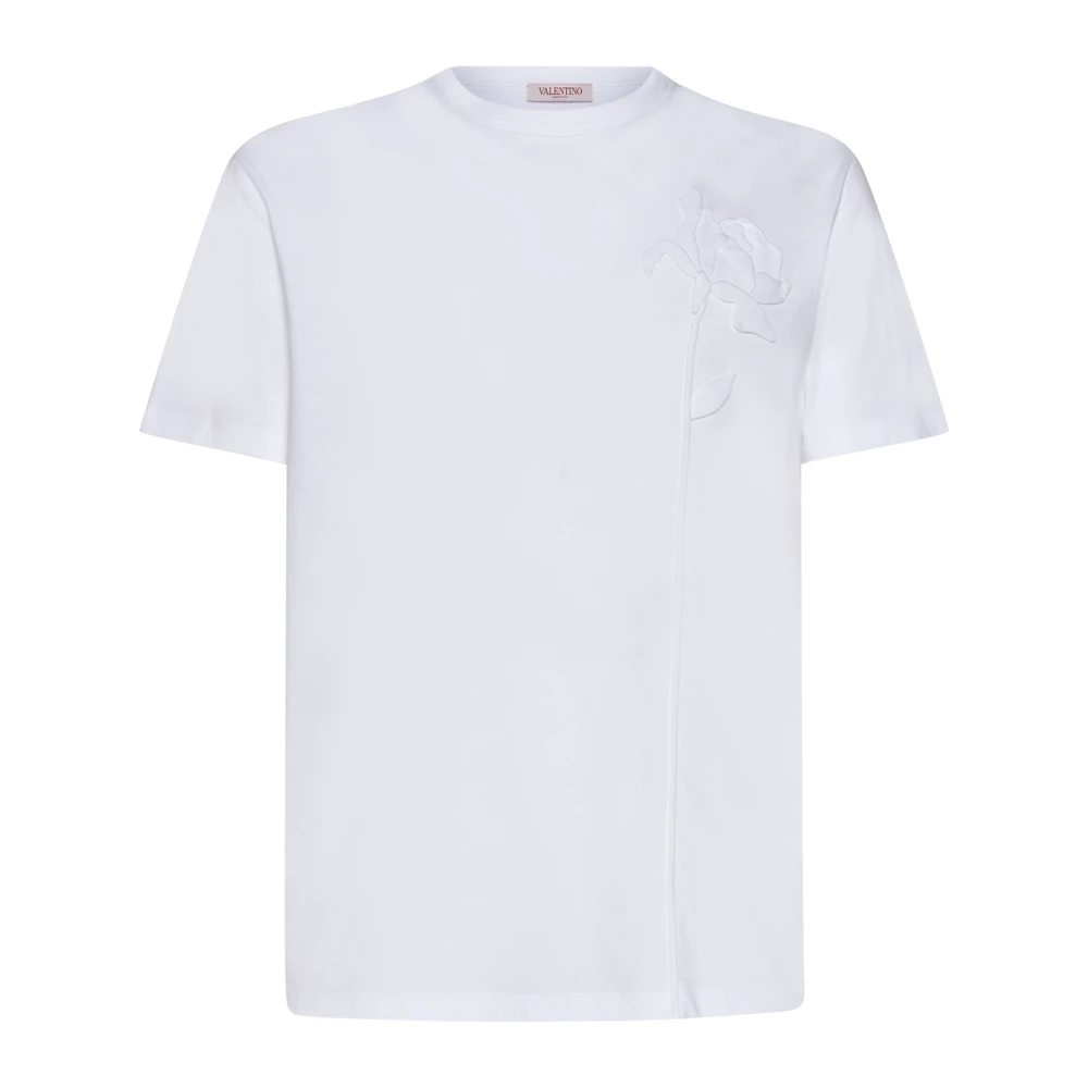Valentino Witte T-shirts en Polos White Heren