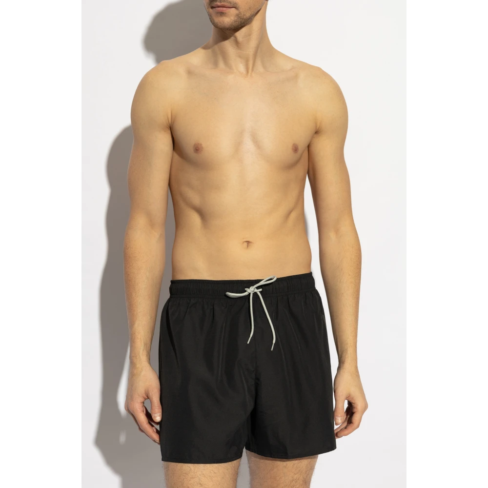 Emporio Armani EA7 Zwembroek met logo Black Heren