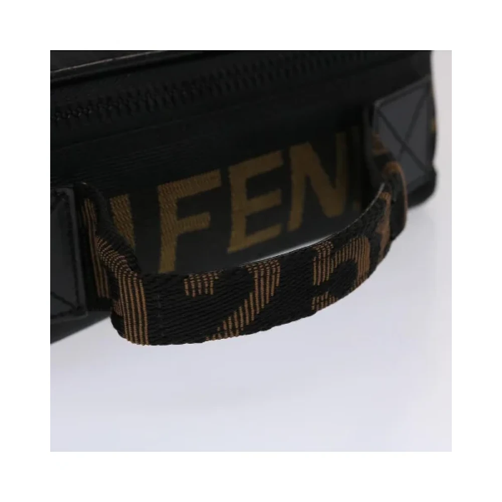 Fendi Vintage Pre-owned Nylon handbags Black Dames