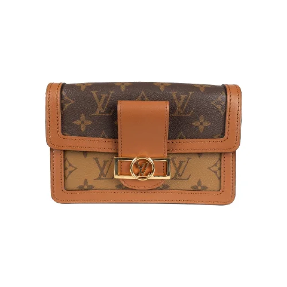 Louis Vuitton Vintage Pre-owned Canvas crossbody-bags Brown Dames