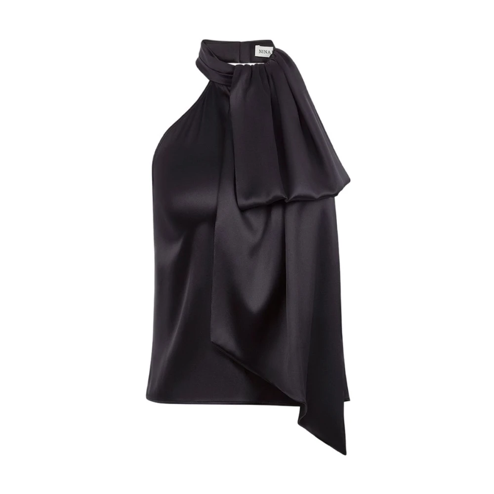Nina Ricci Donna Nero Top, M, New,