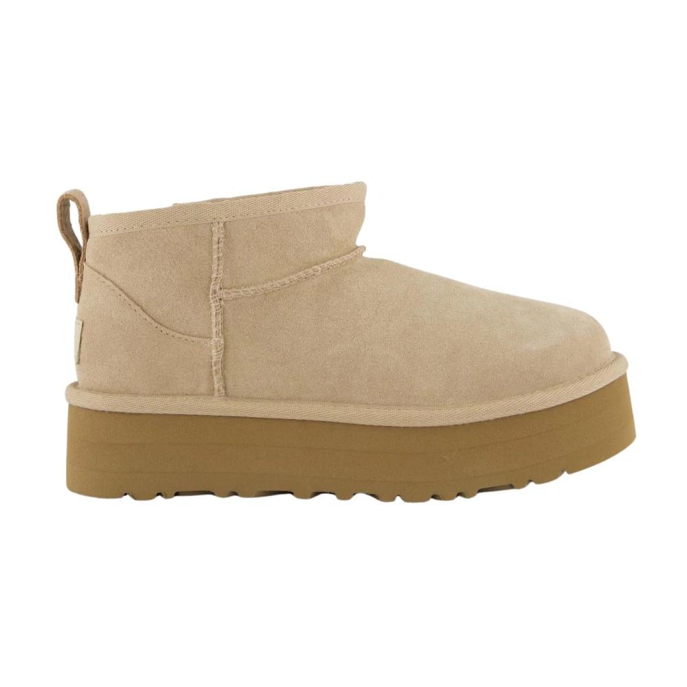 UGG Mini Platform Barnskor Beige, Unisex